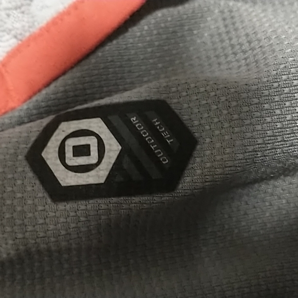 (L) Grey with Red Trim Nike Basketball Shorts - Picture 3 of 12